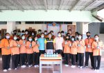 โรงเรียนหนองหญ้าไซวิทยารับมอบสเปรย์แอลกอฮอล์